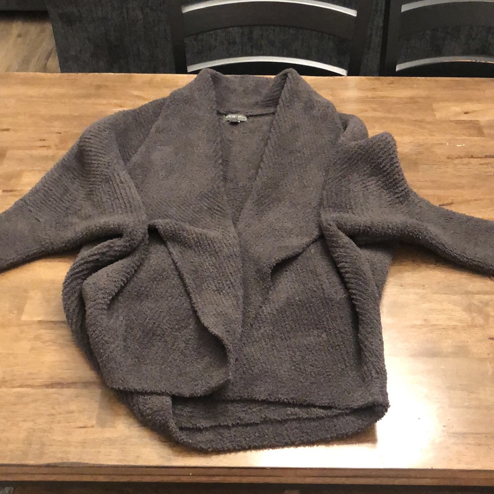 Barefoot Dreams Cozy Brown Sweater